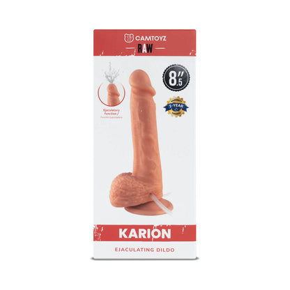 CAMTOYZ - DILDO EJACULADOR REALISTA KARION