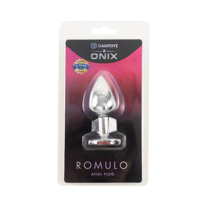 CAMTOYZ - ANAL PLUG PRATEADO ROMULO