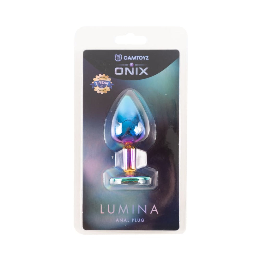CAMTOYZ - ONIX LUMINA IRIDESCENT ANAL PLUG