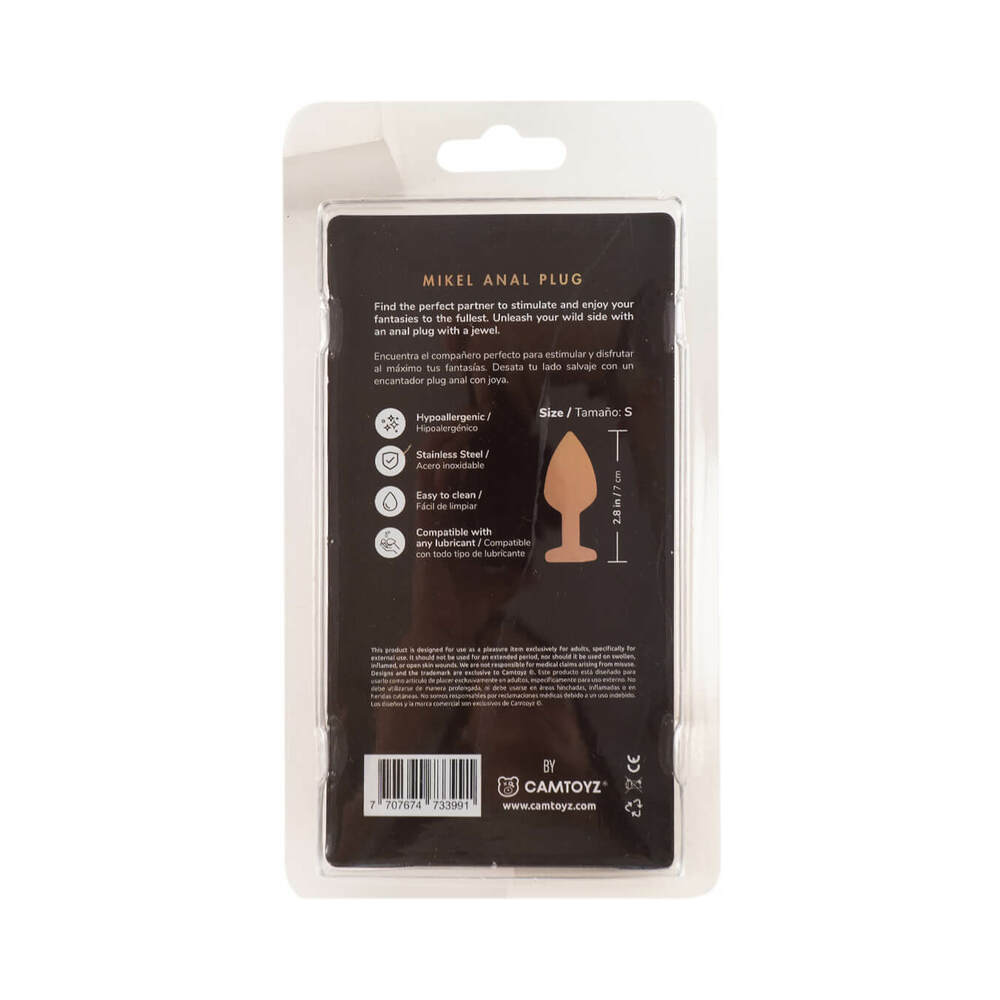 CAMTOYZ - ANAL PLUG EM COBRE MIKEL