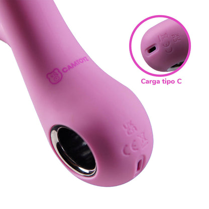 CAMTOYZ - LUCILE USB-C RECHARGEABLE RABBIT VIBRATOR