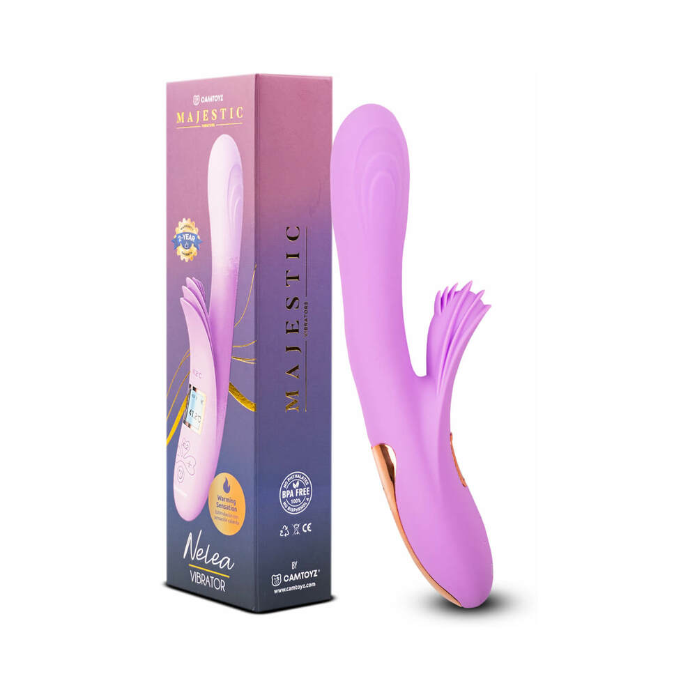 CAMTOYZ - VIBRADOR COELHO AQUECIDO NELEA
