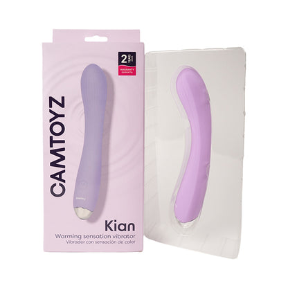 CAMTOYZ - VIBRADOR COM SENSAÇÃO DE CALOR KIAN