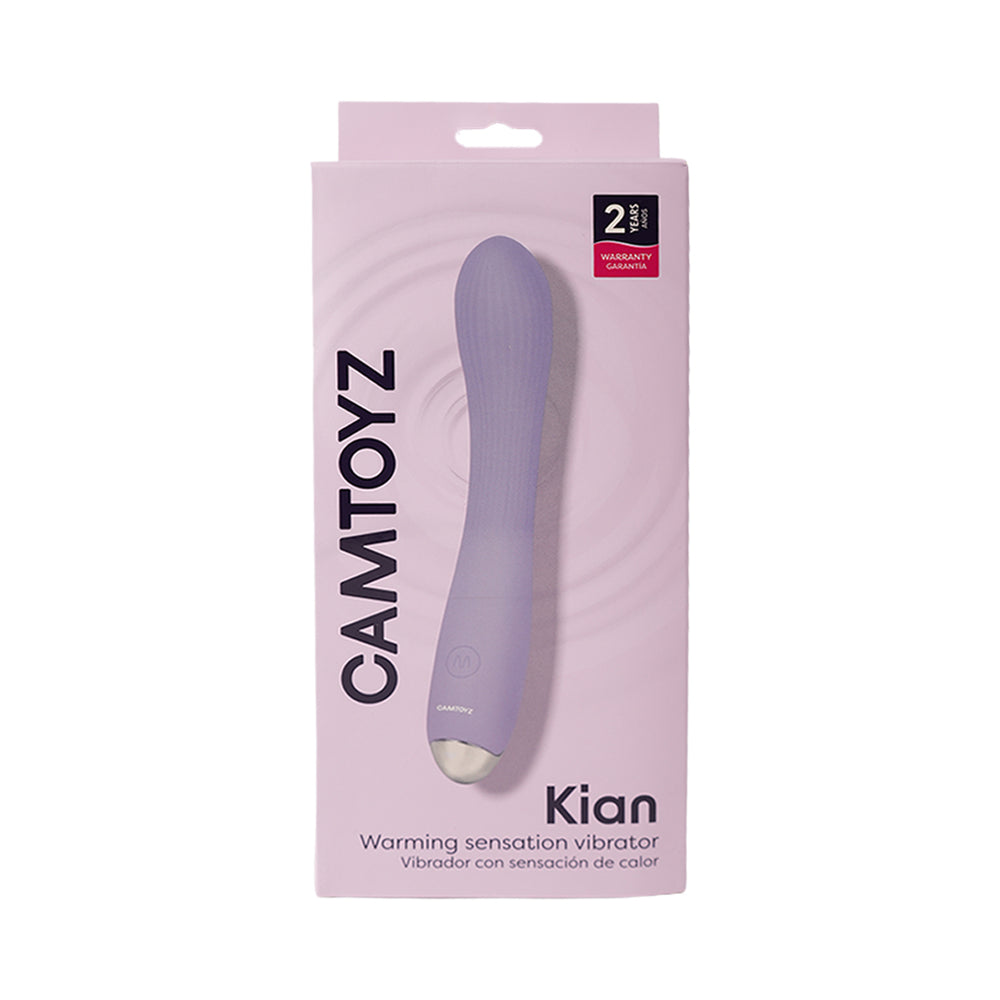 CAMTOYZ - VIBRADOR COM SENSAÇÃO DE CALOR KIAN
