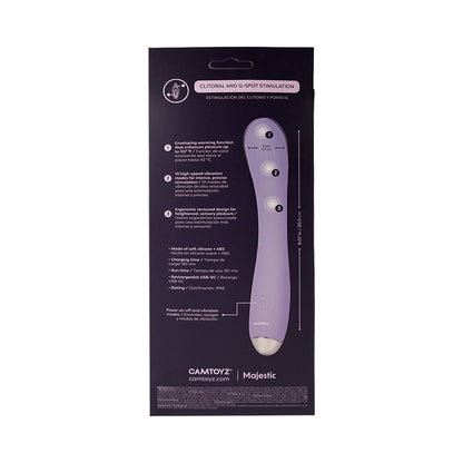 CAMTOYZ - VIBRADOR COM SENSAÇÃO DE CALOR KIAN