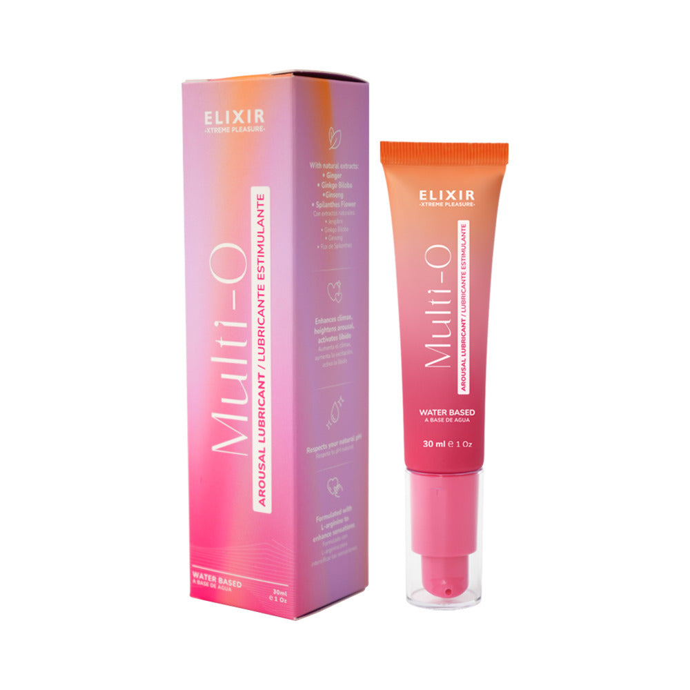 ELIXIR - MULTI O AROUSAL INTIMATE GEL 0.5 OZ. 12PK