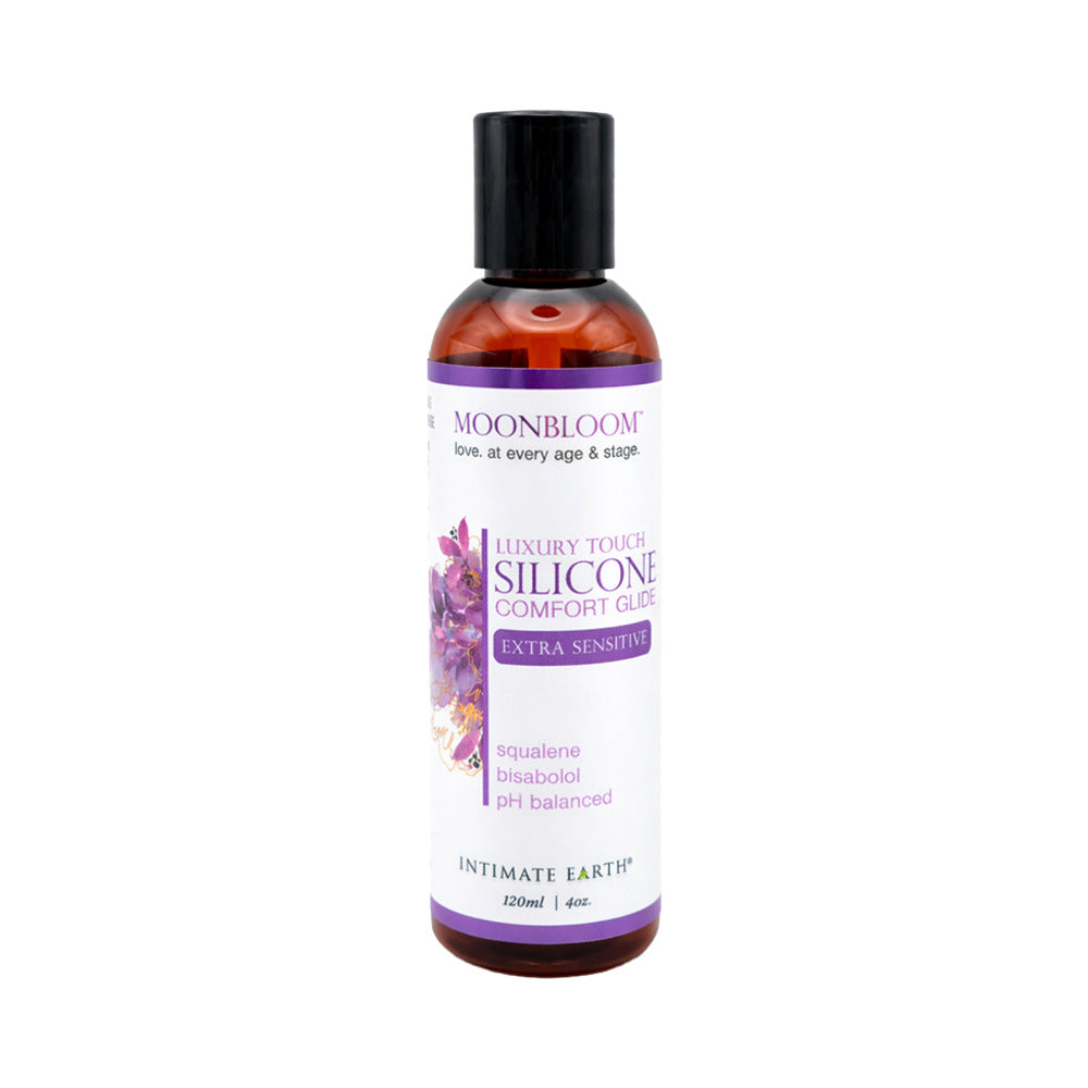 INTIMATE EARTH - MOONBLOOM SILICONE COMFORT GLIDE 4 OZ.