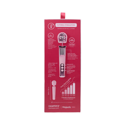 CAMTOYZ - VIBRADOR PRO INTENSE WAND COM APP