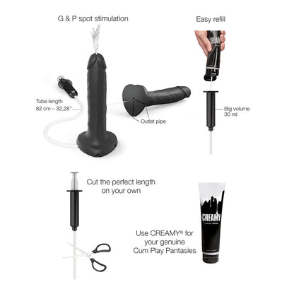 LOVELY PLANET - STRAP ON ME SQUIRTING CUM REALISTIC DILDO LARGE