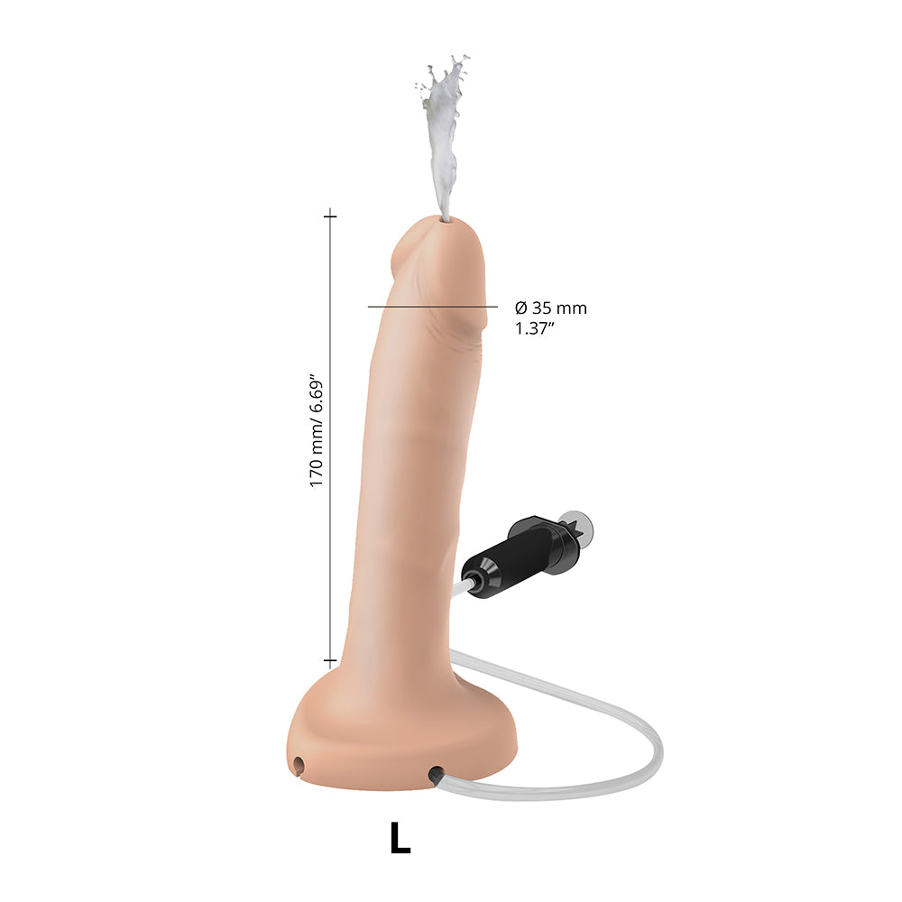 LOVELY PLANET - STRAP ON ME SQUIRTING CUM REALISTIC DILDO LARGE