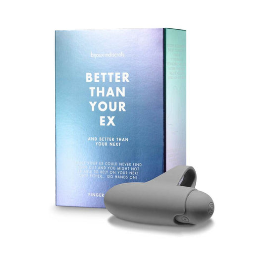 BIJOUX INDISCRETS - CLITHERAPY BETTER THAN YOUR EX RECHARGEABLE FINGER VIBRATOR