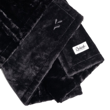 SPLASH BLANKET - FURLUSH MEDIUM BLACK