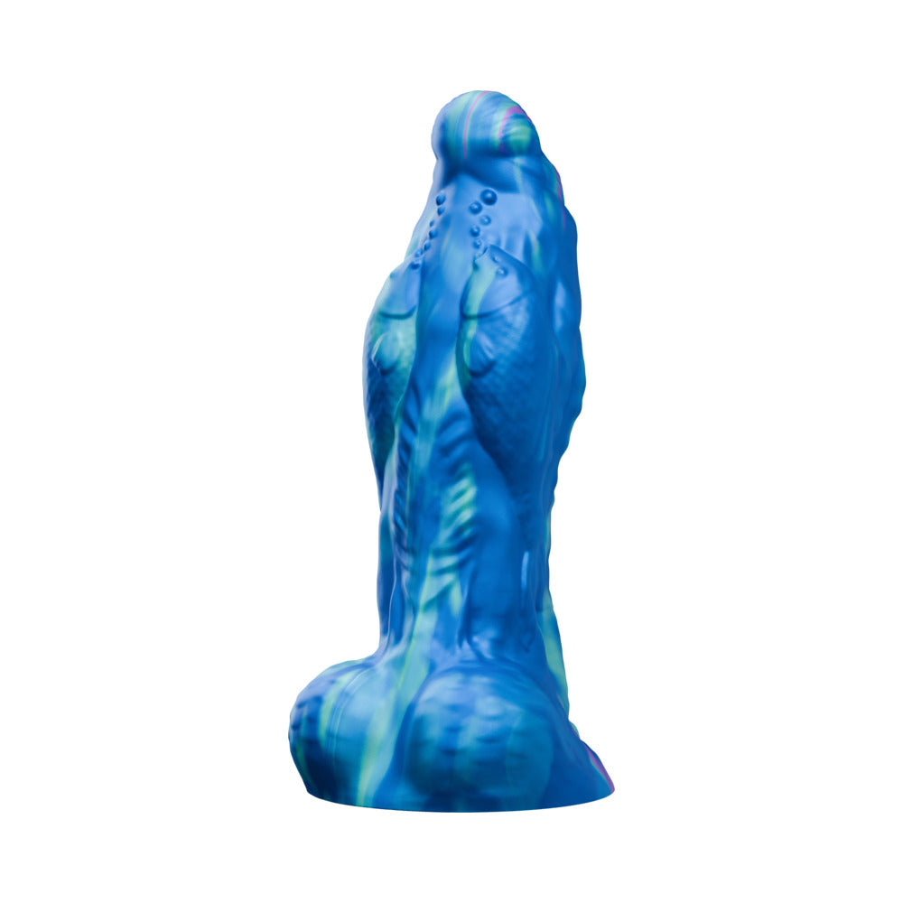 TENTRA - MARINUS SEA BEAST DILDO VIBRATÓRIO AZUL