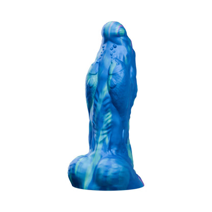 TENTRA - MARINUS SEA BEAST DILDO VIBRATÓRIO AZUL