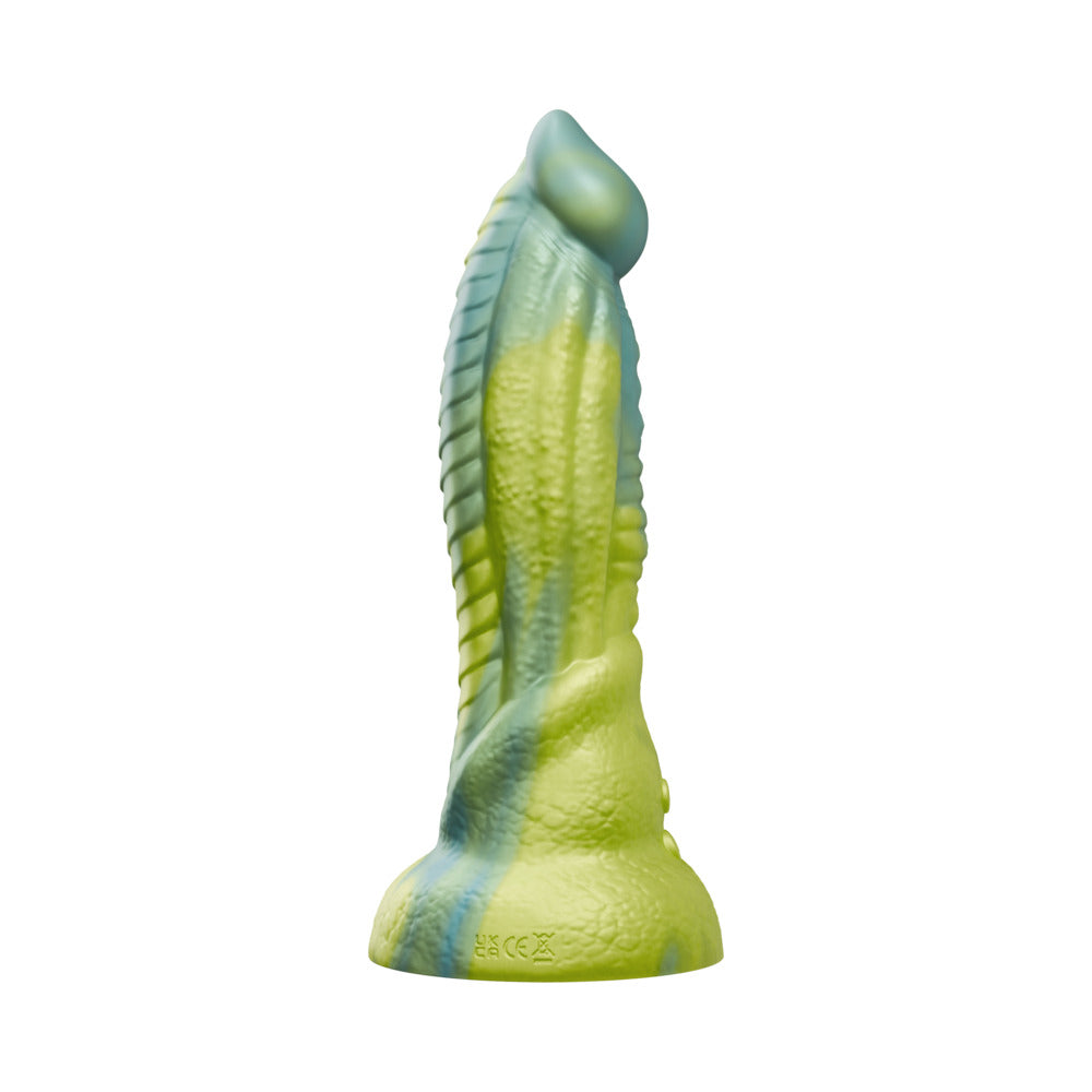 TENTRA - RITHEN REPTILIAN THRUSTING DILDO VERDE