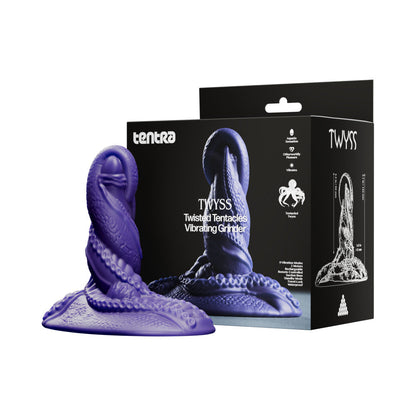TENTRA - TWYSS TWISTED TENTACLES VIBRATING GRINDER ROXO