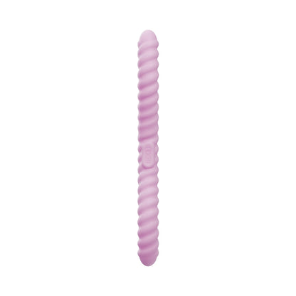 TENTRA - COR UNICORN HORN DILDO VIBRANTE DE PONTA DUPLA ROSA