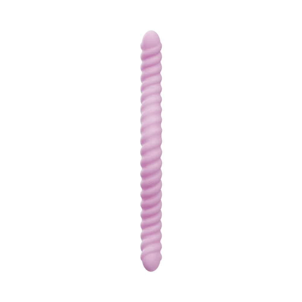 TENTRA - COR UNICORN HORN DILDO VIBRANTE DE PONTA DUPLA ROSA