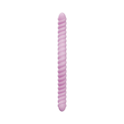 TENTRA - COR UNICORN HORN DILDO VIBRANTE DE PONTA DUPLA ROSA