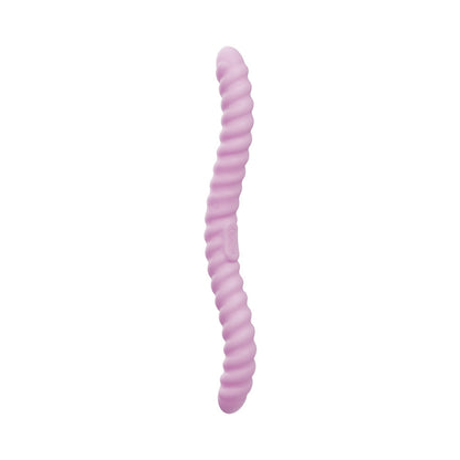 TENTRA - COR UNICORN HORN DILDO VIBRANTE DE PONTA DUPLA ROSA