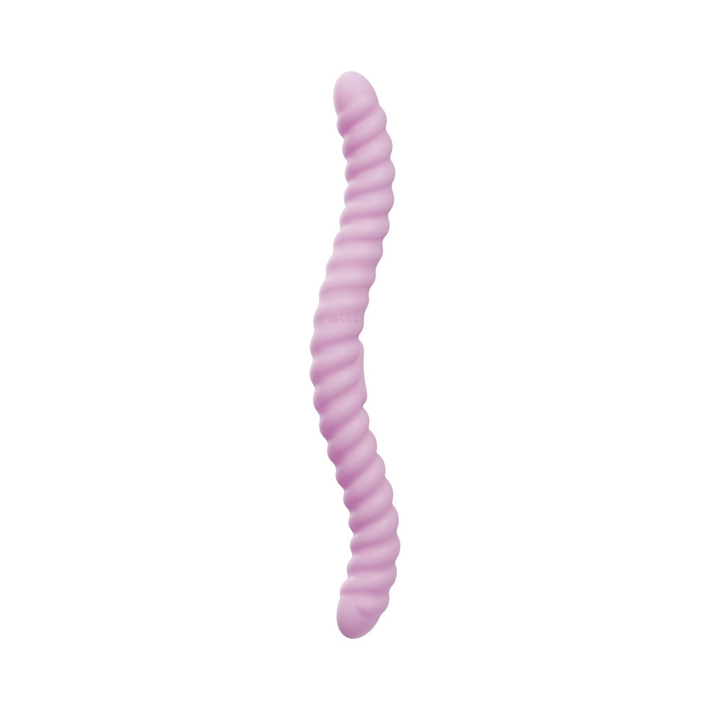 TENTRA - COR UNICORN HORN DILDO VIBRANTE DE PONTA DUPLA ROSA