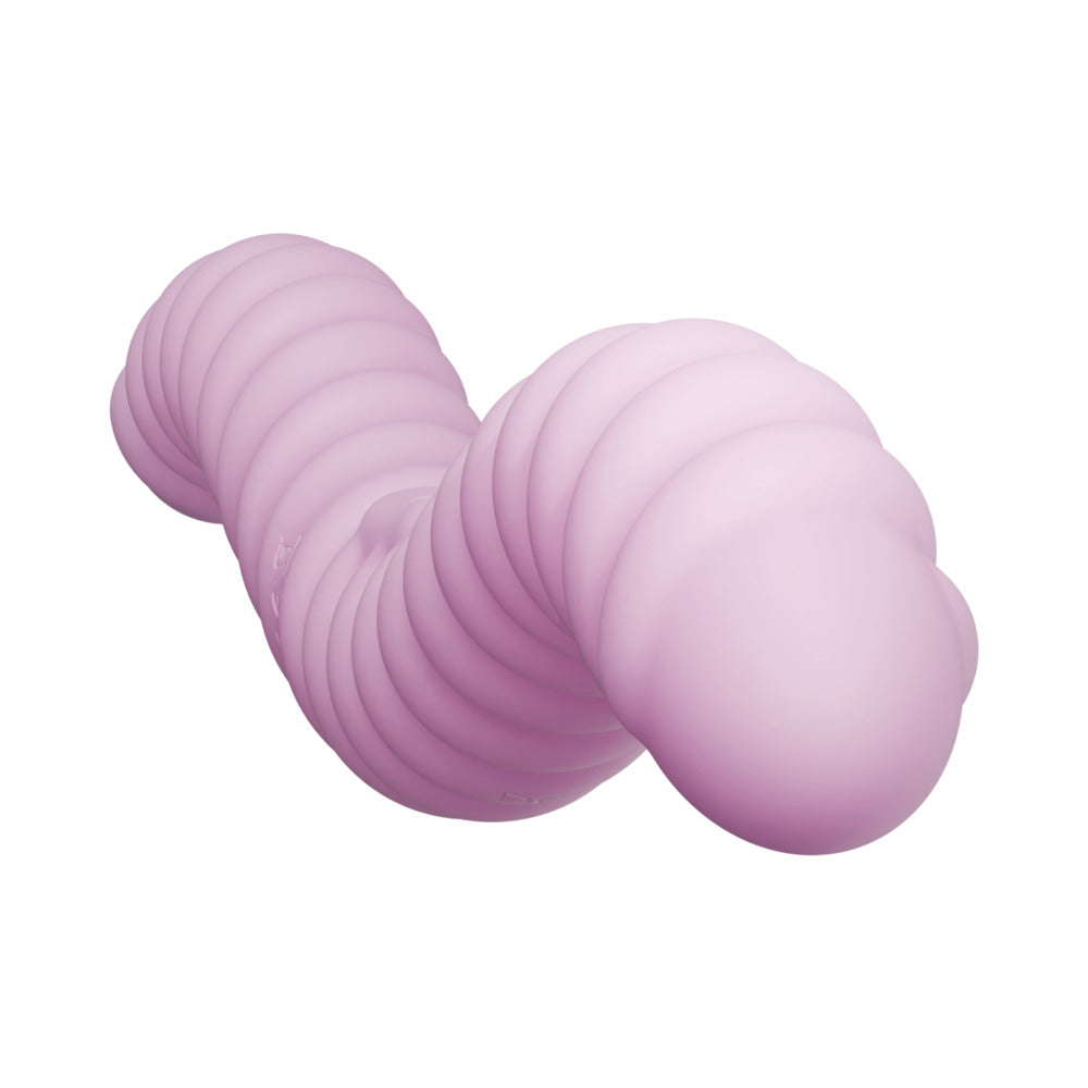 TENTRA - COR UNICORN HORN DILDO VIBRANTE DE PONTA DUPLA ROSA