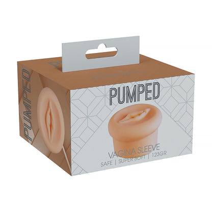SHOTS - PUMPED VAGINA PUMP SLEEVE 123 GR BEGE