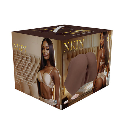 SHOTS - XKIN BODYFORMS LAYLA LOVE MASTURBADOR VIBRANTE DE DUPLA ENTRADA CASTANHO