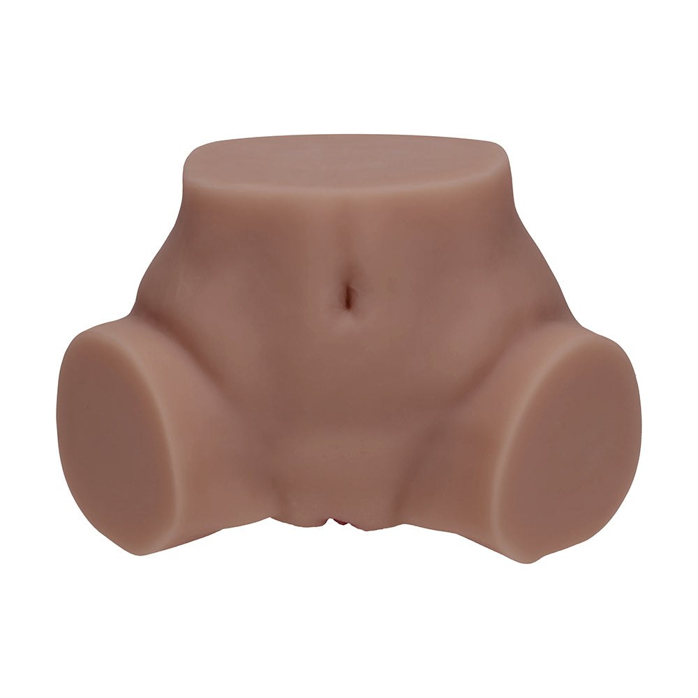 SHOTS - XKIN BODYFORMS LAYLA LOVE MASTURBADOR VIBRANTE DE DUPLA ENTRADA CASTANHO