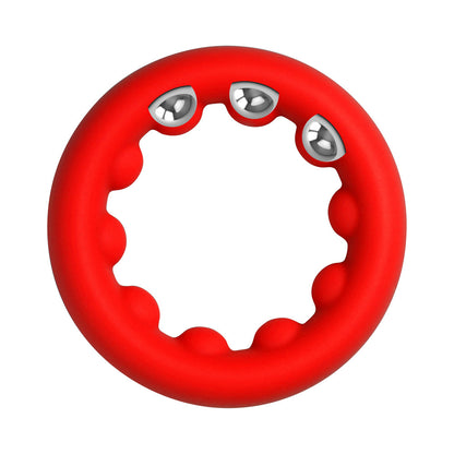 CURVE NOVELTIES - CONJUNTO DE ANEIS PENIANOS C-RING DE SILICONE COM PESO PARA REALCE JOCK