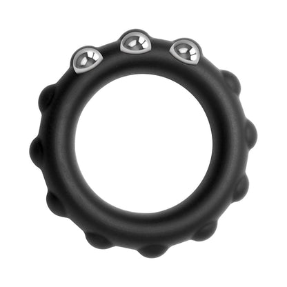 CURVE NOVELTIES - CONJUNTO DE ANEIS PENIANOS C-RING DE SILICONE COM PESO PARA REALCE JOCK