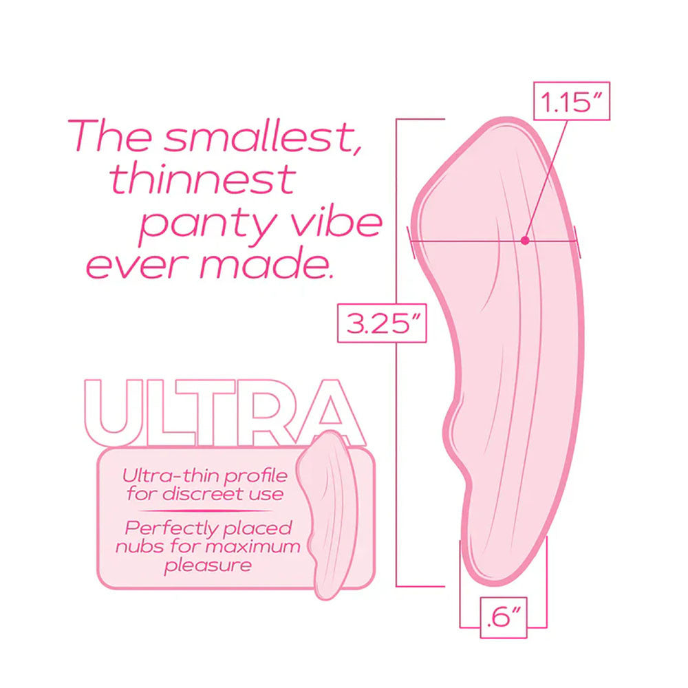 ICON BRANDS - ULTRA PANTY VIBE HERE KITTY, KITTY ROXO