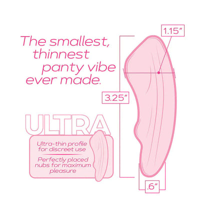 ICON BRANDS - ULTRA PANTY VIBE HERE KITTY, KITTY ROXO
