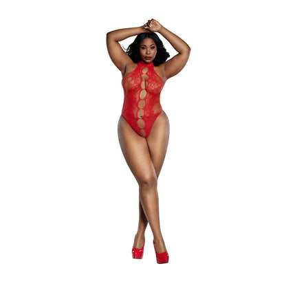 DREAMGIRL - BODY MADAME ABERTO NA ENTREPERNA COM EFEITO PEEK-A-BOO