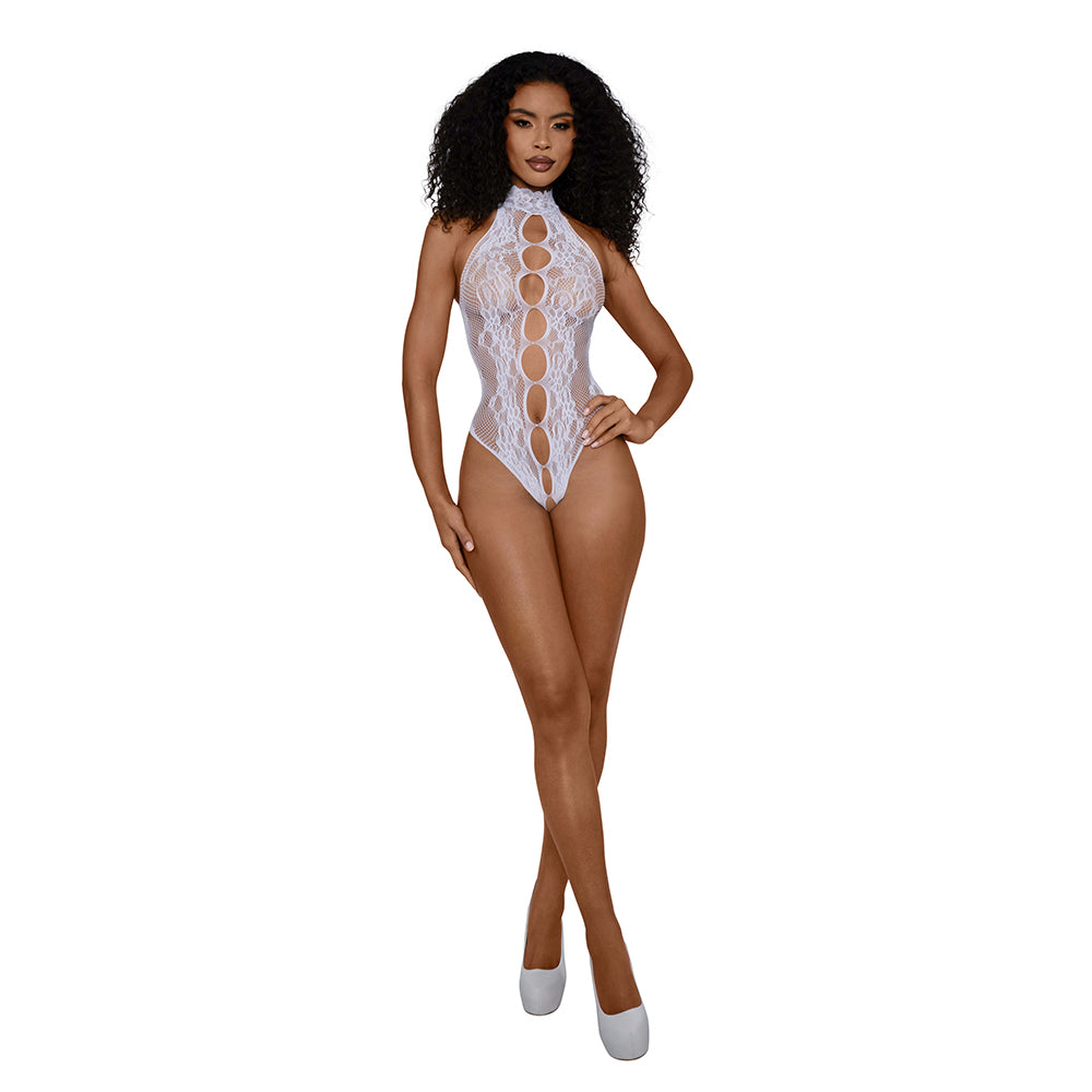 DREAMGIRL - BODY MADAME ABERTO NA ENTREPERNA COM EFEITO PEEK-A-BOO