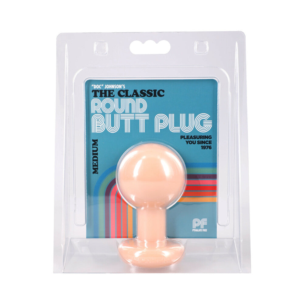 DOC JOHNSON - THE CLASSIC ROUND BUTT PLUG MEDIUM