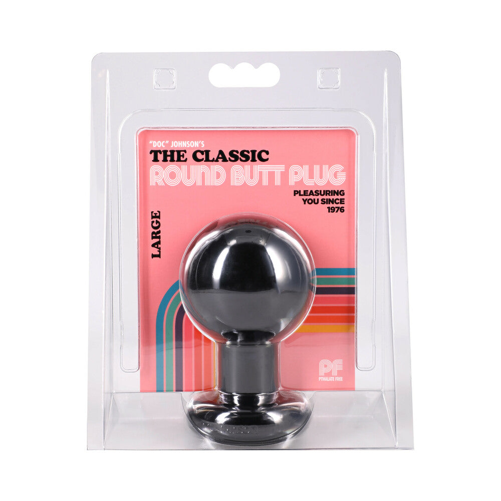 DOC JOHNSON - THE CLASSIC ROUND BUTT PLUG LARGE