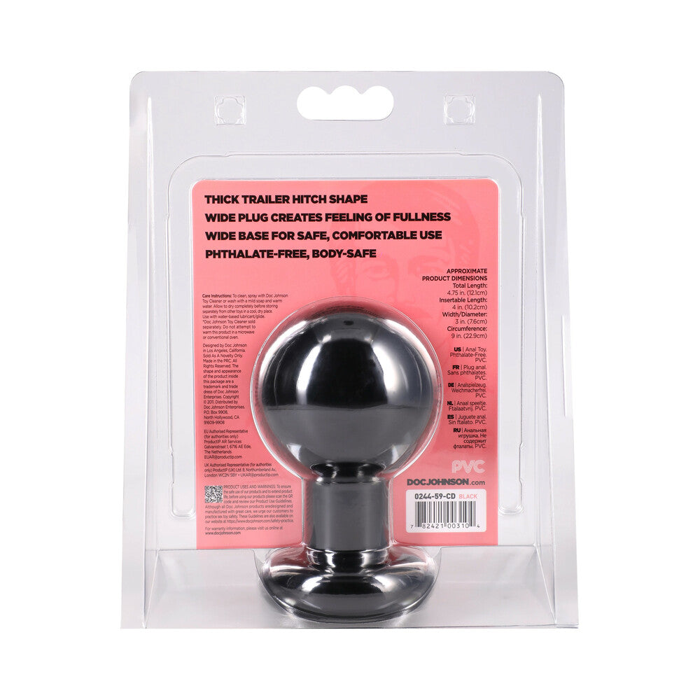 DOC JOHNSON - THE CLASSIC ROUND BUTT PLUG LARGE