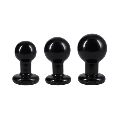 DOC JOHNSON - THE CLASSIC ROUND BUTT PLUG 3 PIECE SET