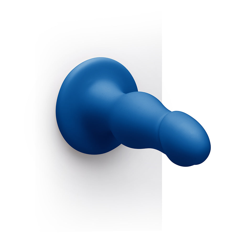 B-VIBE - DILDO BULBOSO GAPE DE 8,25 POL. COM VENTOSA