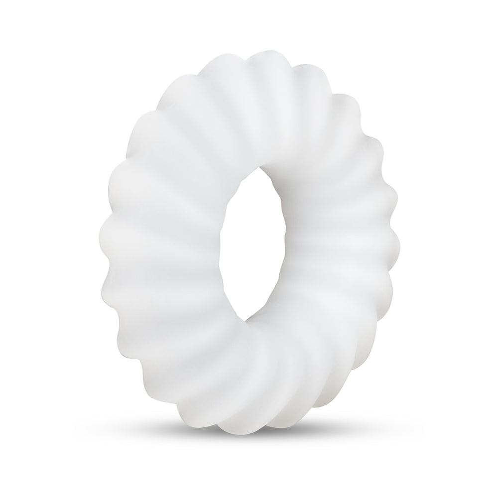 B-VIBE - FLEX RING RIPPLE ULTRA SOFT SILICONE C-RING