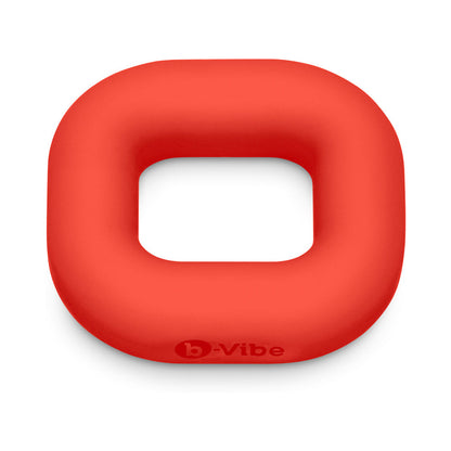 B-VIBE - FLEX RING BULK SILICONE C-RING VERMELHO