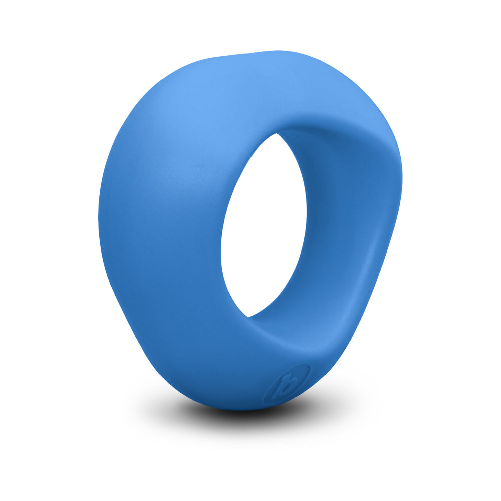 B-VIBE - FLEX RING DELTA SILICONE C-RING BLUE
