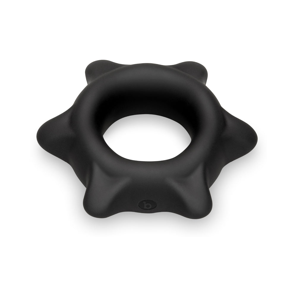 B-VIBE - ANEL PENIANO EM SILICONE COM ESPIGÕES FLEX RING