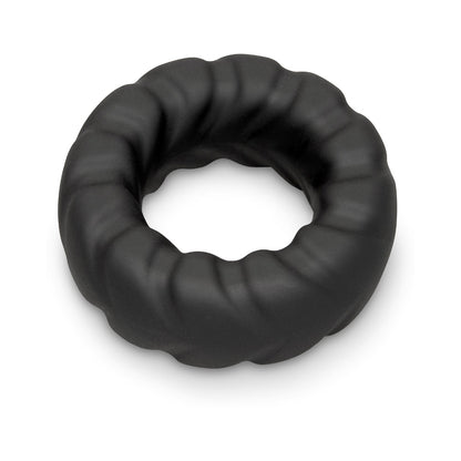 B-VIBE - ANEL PENIANO EM SILICONE COM TEXTURA FLEX RING
