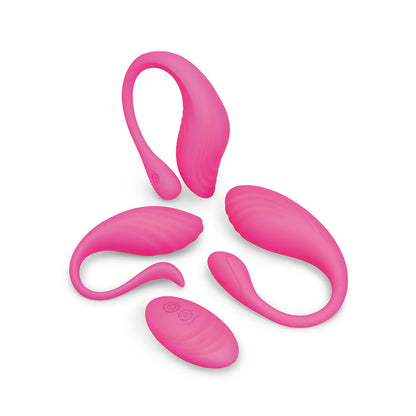 TOGETHER TOY - MENAGE A TROIS REMOTE-CONTROLLED ORGY EGG SET