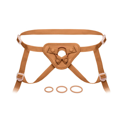 TOGETHER TOY - ARNÊS STRAP-ON TOGETHER TONES NUDEFIT MÉDIO