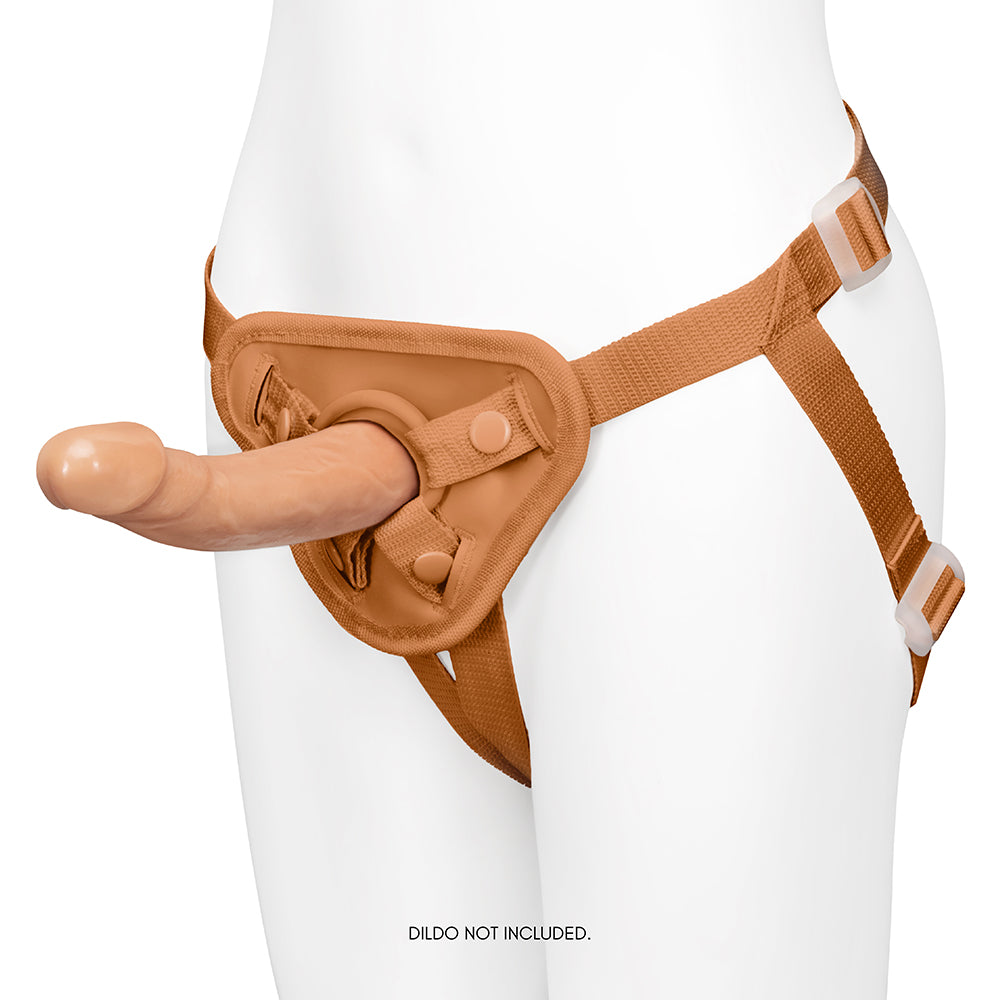 TOGETHER TOY - ARNÊS STRAP-ON TOGETHER TONES NUDEFIT MÉDIO