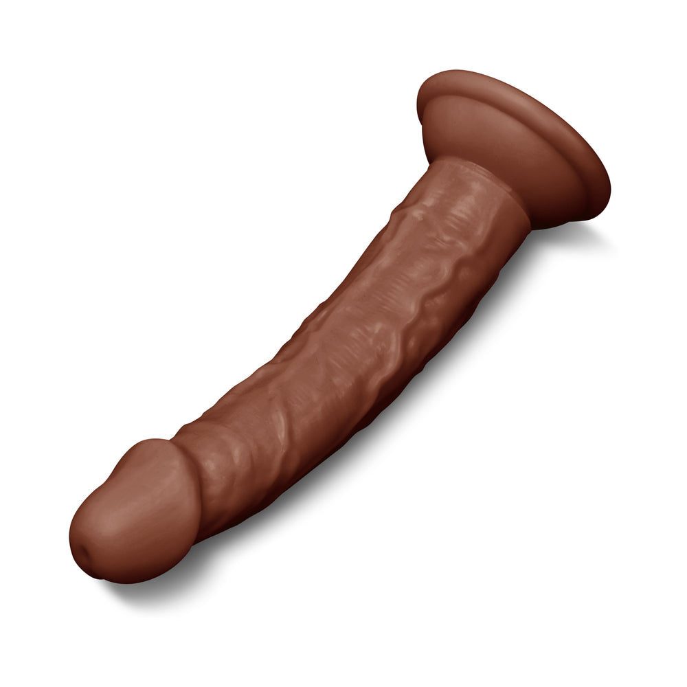 TOGETHER TOY - TOGETHER TONES 6.75 IN. REALISTIC DILDO DARK