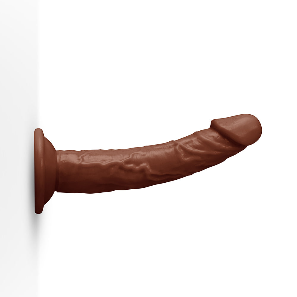 TOGETHER TOY - TOGETHER TONES 6.75 IN. REALISTIC DILDO DARK